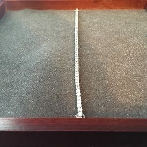 9 inch CZ diamond tennis bracelet